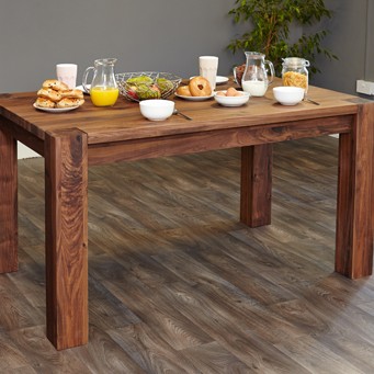 Shiro Walnut 150cm Dining Table (4/6 Seater)