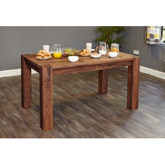 Shiro Walnut 150cm Dining Table (4/6 Seater)