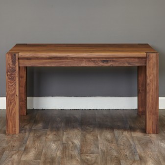 Shiro Walnut 150cm Dining Table (4/6 Seater)