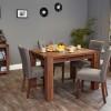 Shiro Walnut Dining Table (4 Seater)