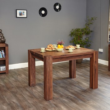 Shiro Walnut Dining Table (4 Seater)