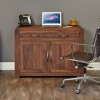 Shiro Walnut Hidden Home Office
