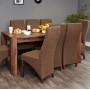 Shiro Walnut Large Dining Table (Seats 6-8)