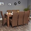 Shiro Walnut Large Dining Table (Seats 6-8)