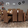 Shiro Walnut Large Dining Table (Seats 6-8)