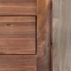 Shiro Walnut Two Drawer Filing Cabinet