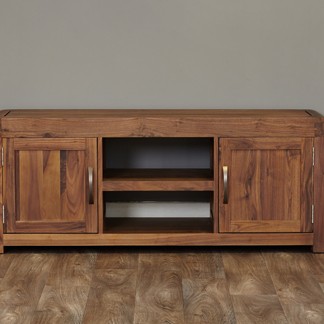 Shiro Walnut Widescreen Television Cabinet