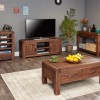 Shiro Walnut Widescreen Television Cabinet