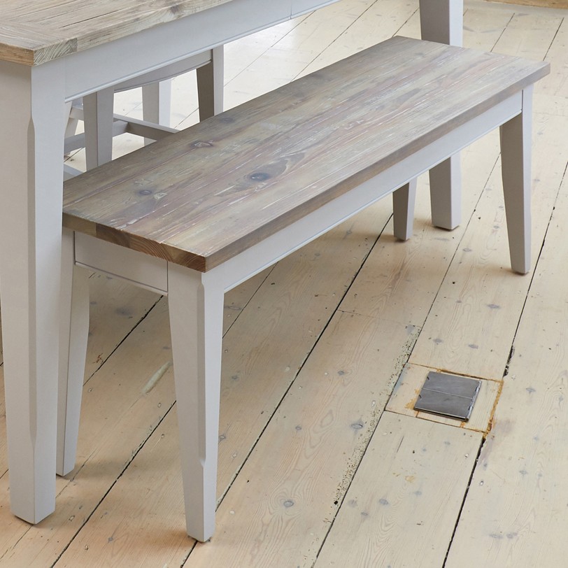 Signature Grey Dining Bench (130)