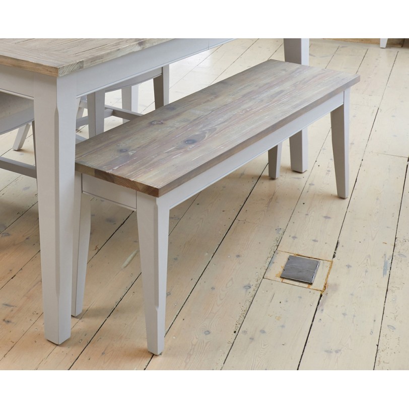 Signature Grey Dining Bench (130)