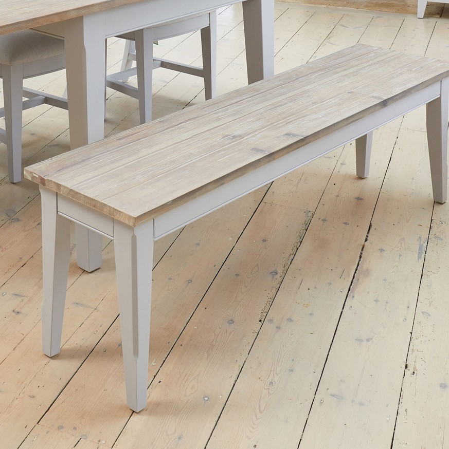 Signature Grey Dining Bench (150)
