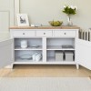 Signature Grey Large Sideboard