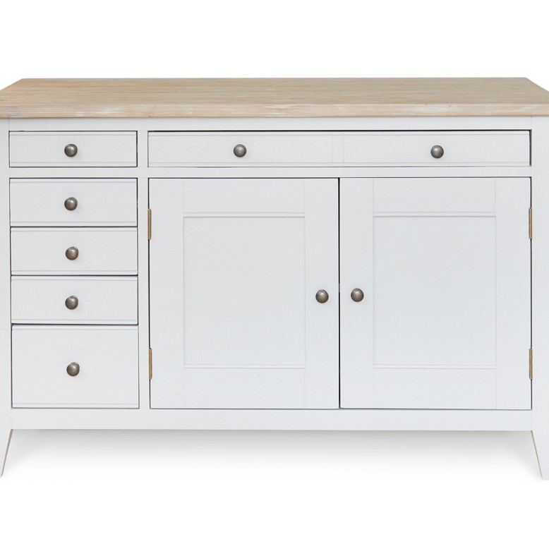 Signature Grey Hidden Home Office Desk