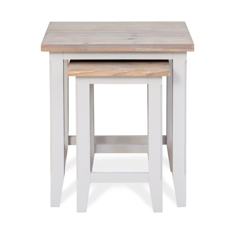 Signature Grey Nest of Two Tables