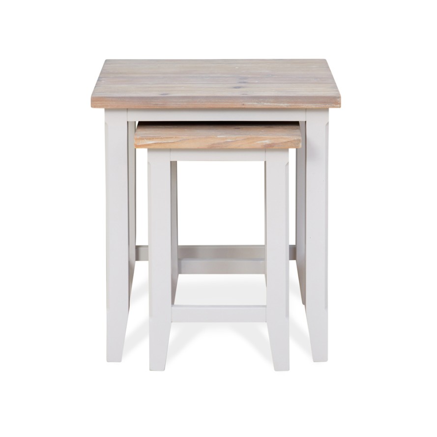 Signature Grey Nest of Two Tables
