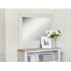 Signature Grey Overmantle Mirror (Hangs Landscape & Portrait)