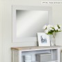 Signature Grey Overmantle Mirror (Hangs Landscape & Portrait)