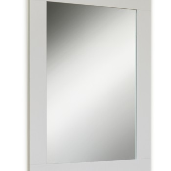 Signature Grey Overmantle Mirror (Hangs Landscape & Portrait)