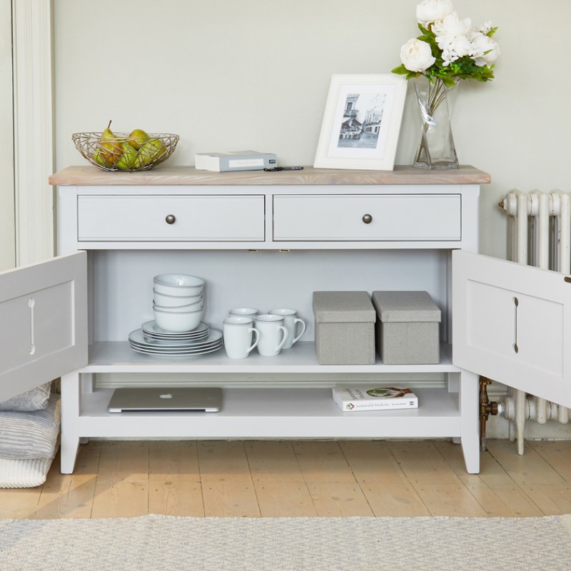 Signature Grey Small Sideboard / Hall Console Table