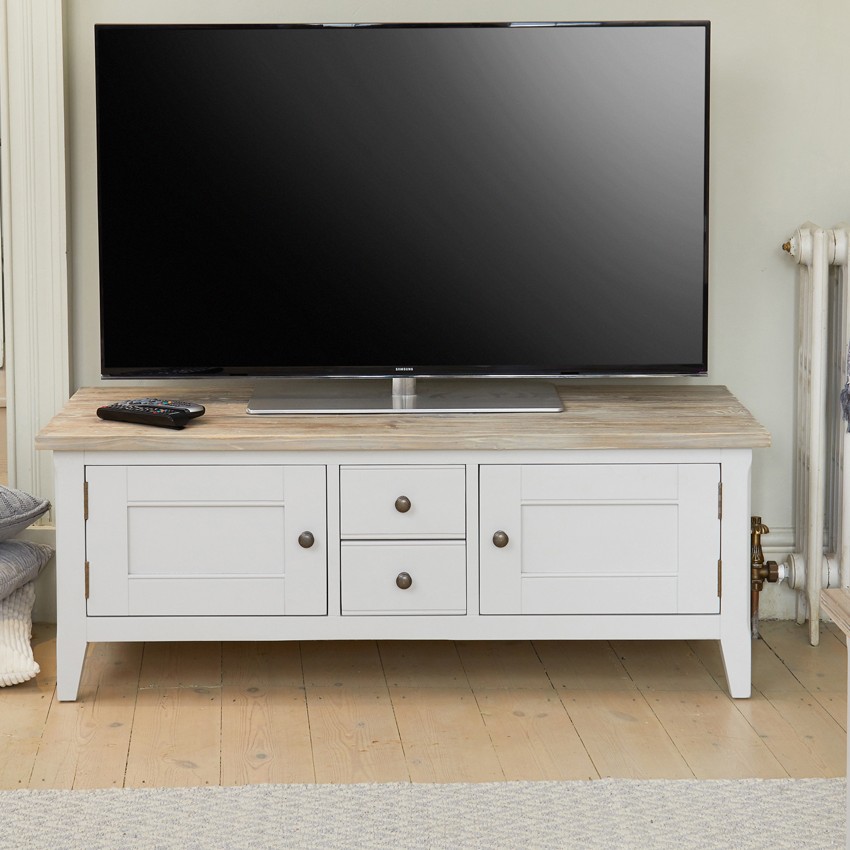 Signature Grey Widescreen Television Stand