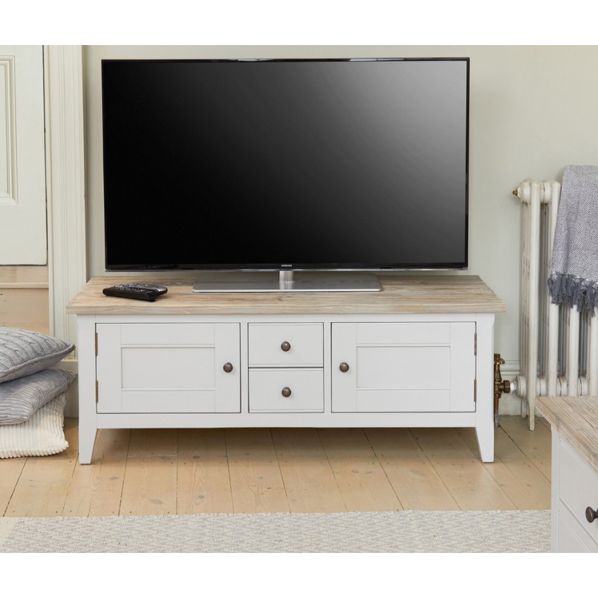 Signature Grey Widescreen Television Stand