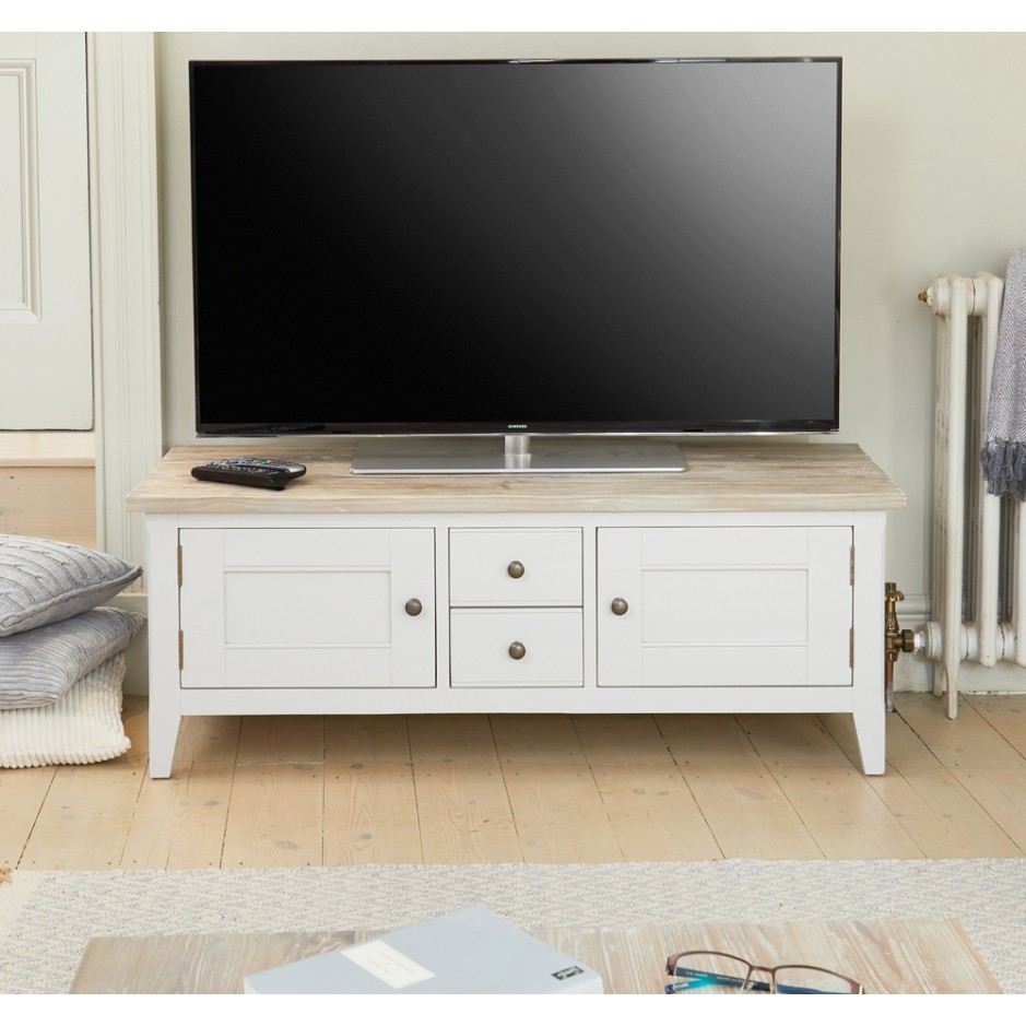 Signature Grey Widescreen Television Stand