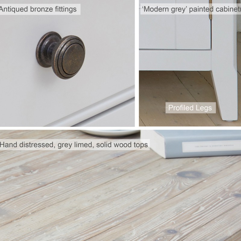 Signature Grey Widescreen Television Stand