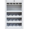 Signature Grey Wine Rack / Glass Storage Cabinet