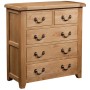 Somerset Oak 2 over 3 Chest