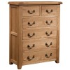Somerset Oak 2 over 4 Chest