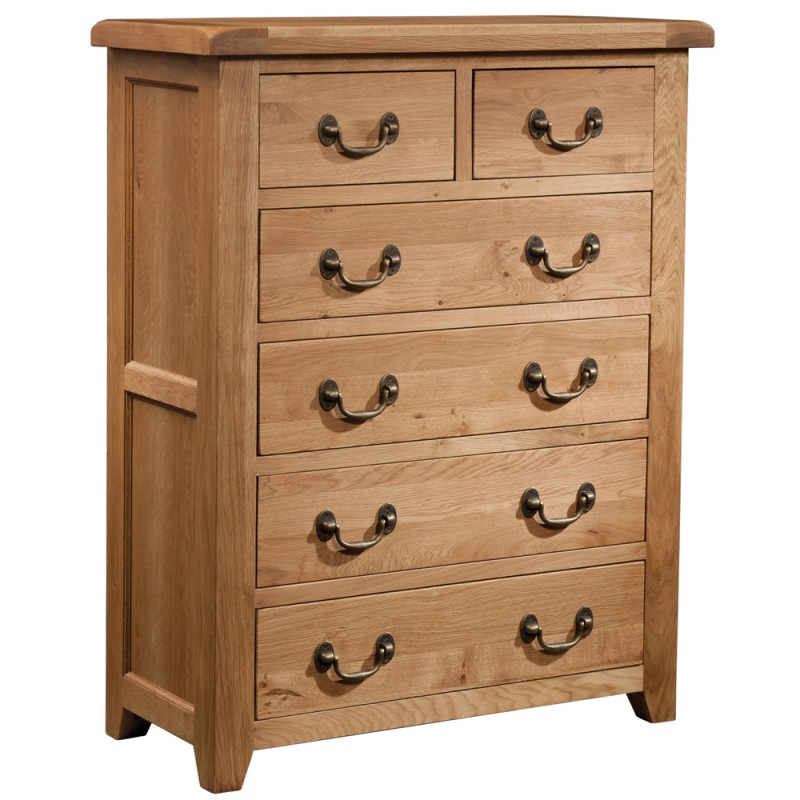 Somerset Oak 2 over 4 Chest