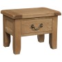 Somerset Oak Side Table with Drawer