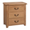 Somerset Oak 3 Drawer Chest