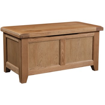 Somerset Oak Blanket Box
