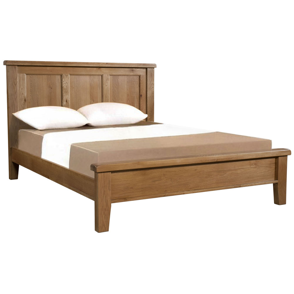 Somerset Oak Kingsize L.F.E Bed