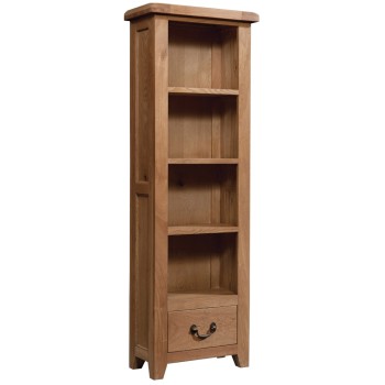 Somerset Oak Bookcase 600 X 1800