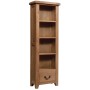 Somerset Oak Bookcase 600 X 1800