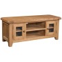 Somerset Oak Large TV Unit