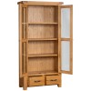 Somerset Oak Display Cabinet