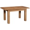 Somerset Oak Dining Table with 1 Extension 120-153 X 80