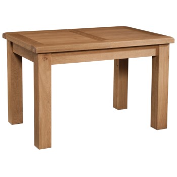 Somerset Oak Dining Table with 1 Extension 120-153 X 80
