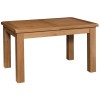 Somerset Oak Dining Table with 2 Extensions 132-198 X 90