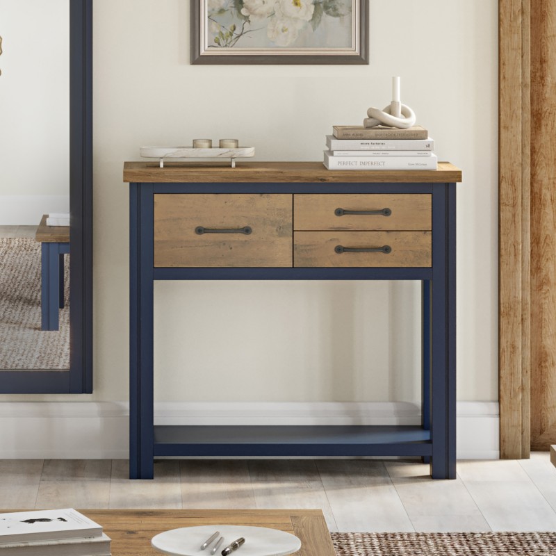 Splash of Blue - Small Console Table