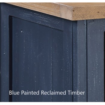 Splash of Blue - Kitchen Island