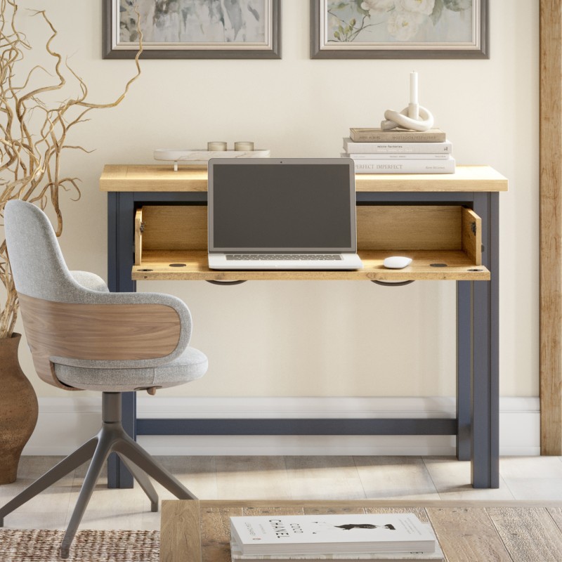 Splash of Blue - Hidden Spacesaver Desk