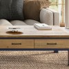 Splash of Blue - Coffee Table With Four Drawers