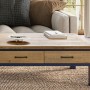Splash of Blue - Coffee Table With Four Drawers