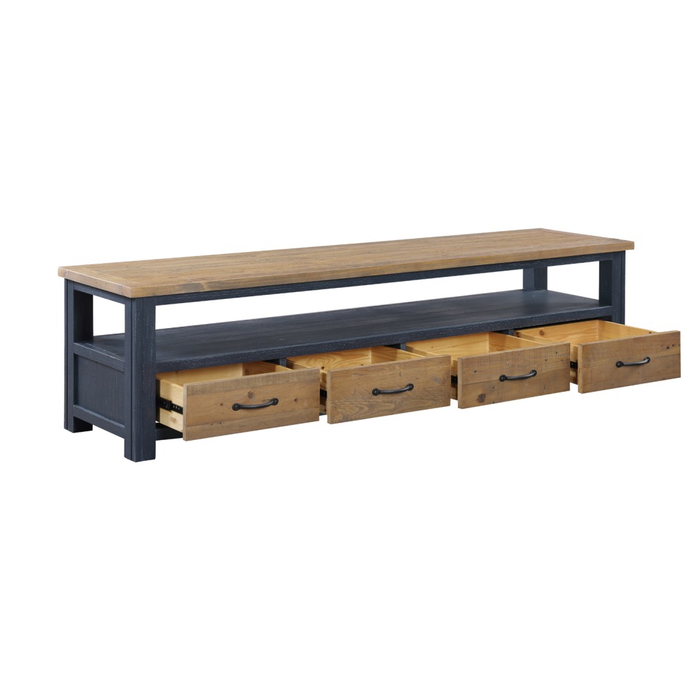Splash of Blue - Super Sized Large Widescreen Television cabinet