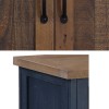 Splash of Blue - Lamp Table With Drawer