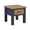 Splash of Blue - Lamp Table With Drawer